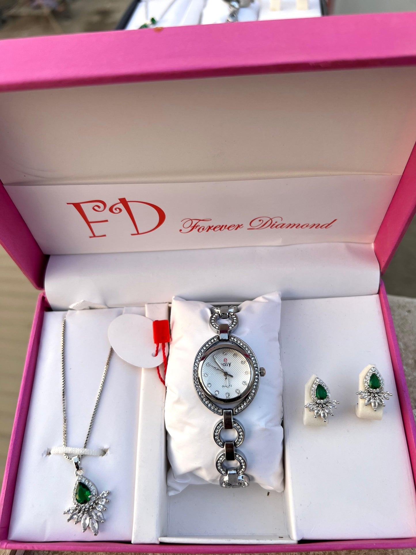 Girls Watch Gift Pack Set With Ring, Bracelet etc.