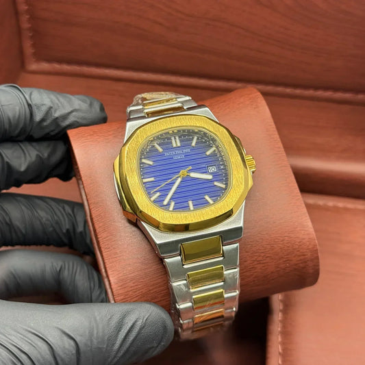 PP truetone with blue dial with date