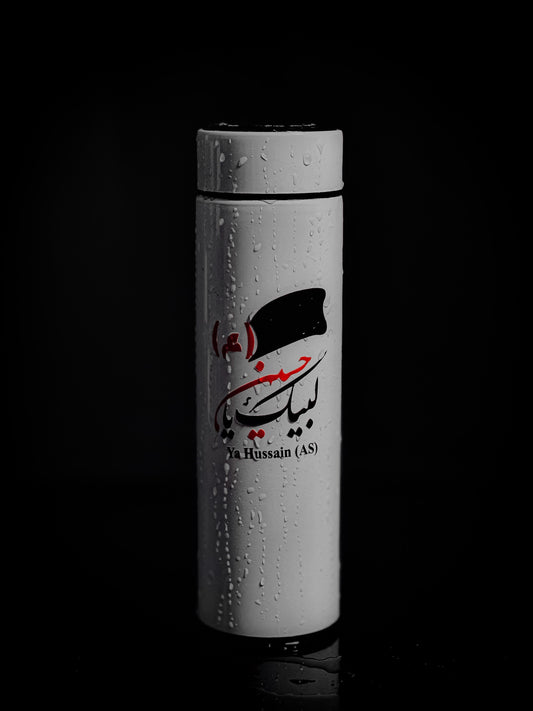LABAIK YA HUSSAIN tEMPERATURE  WATER BOTTLE